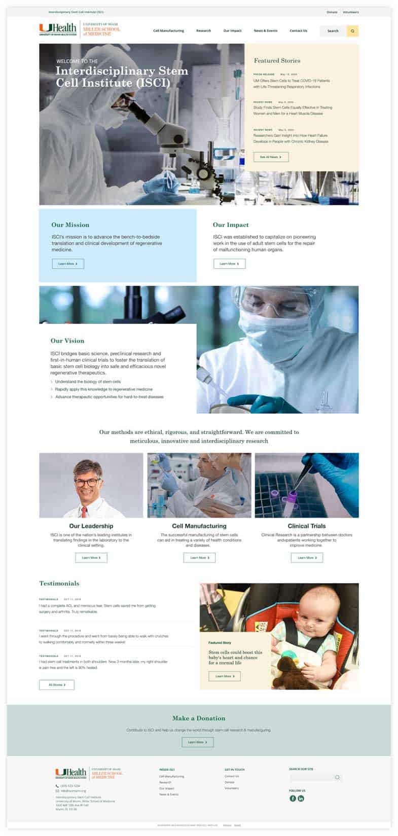 Medical Website Design - FUZE