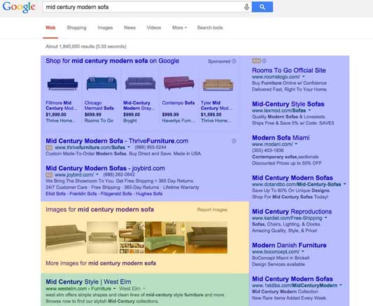 google-serp-page-one