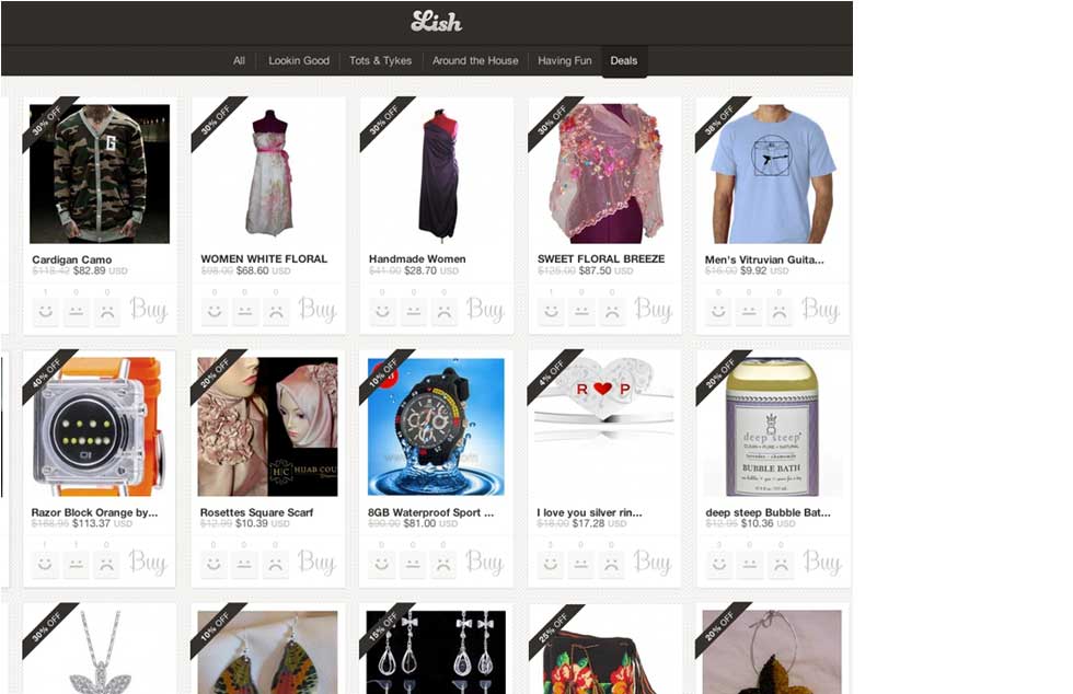 Lish Social Shopping Network