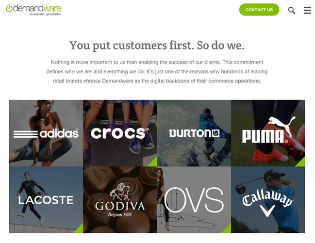 Demandware Ecommerce CMS