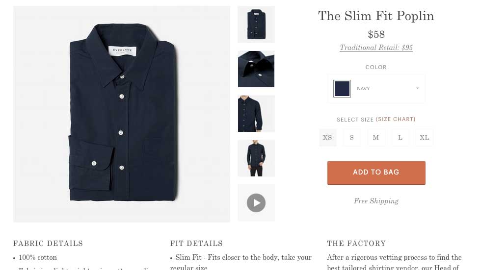 Ecommerce Product Detail Page Optimization