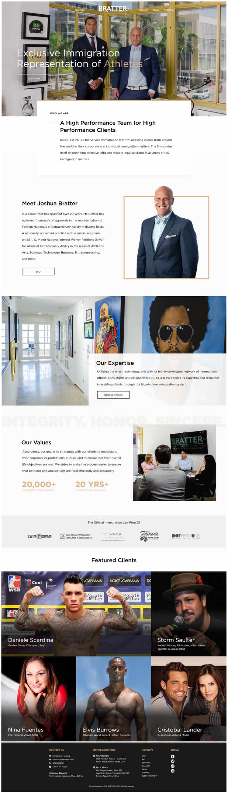 Law Firm Website Design - FUZE