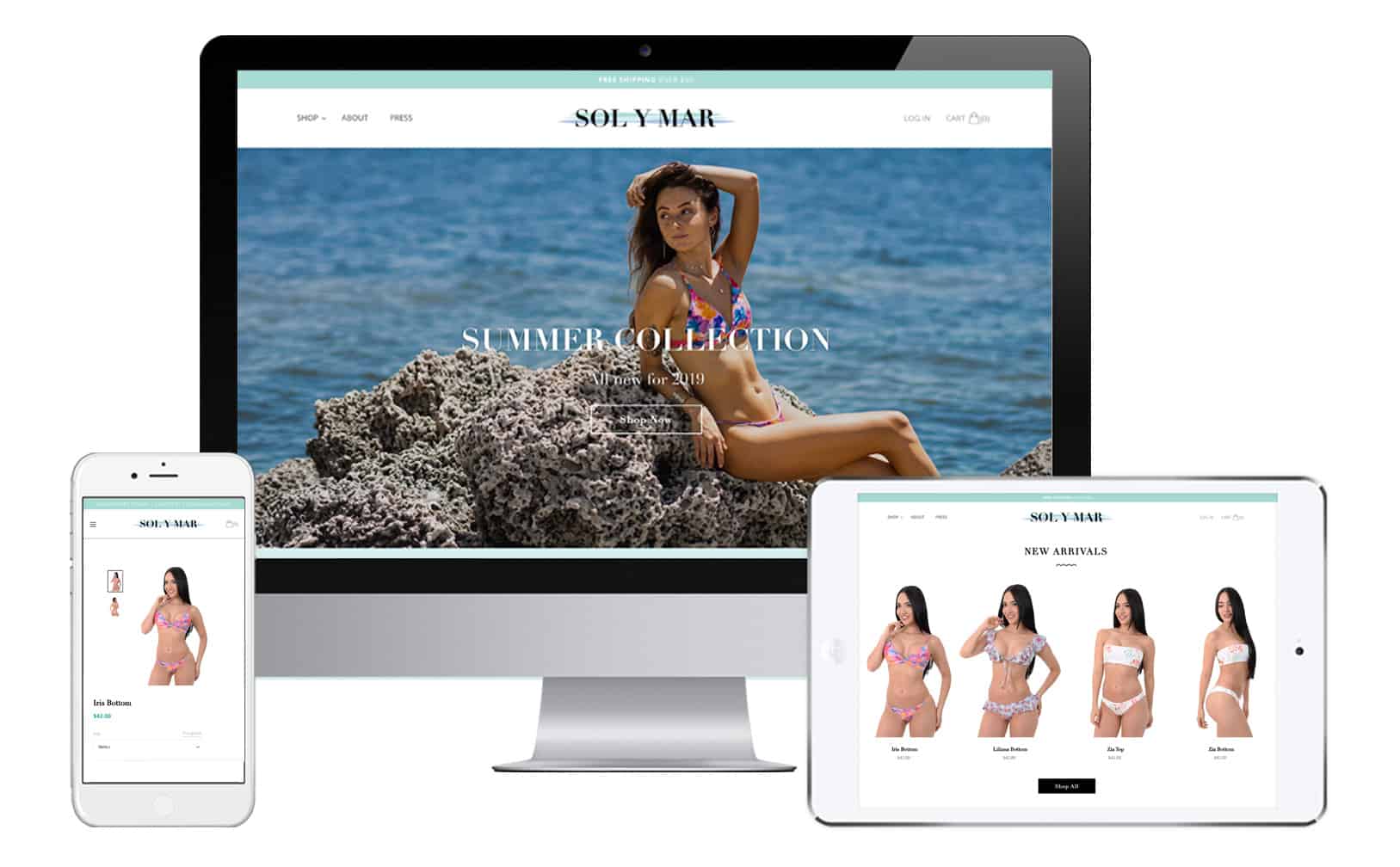 Shopify Website Design - FUZE Miami