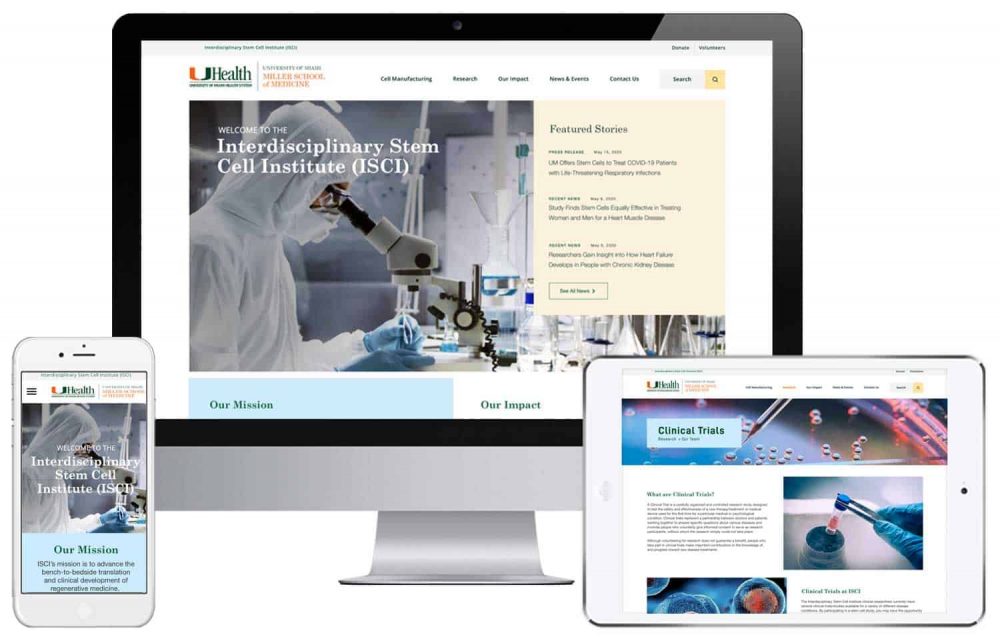 Medical Web Design Miami - FUZE