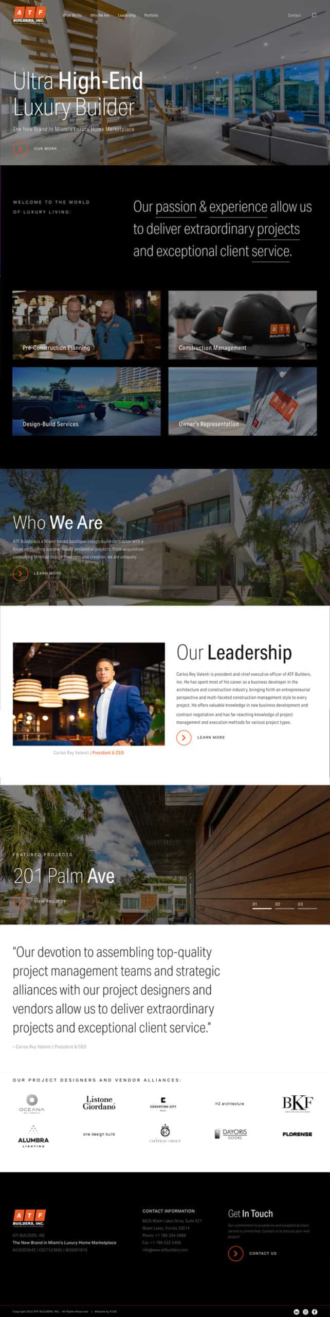 Architecture Web Design